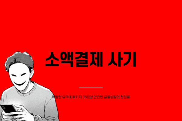 소액결제 사기